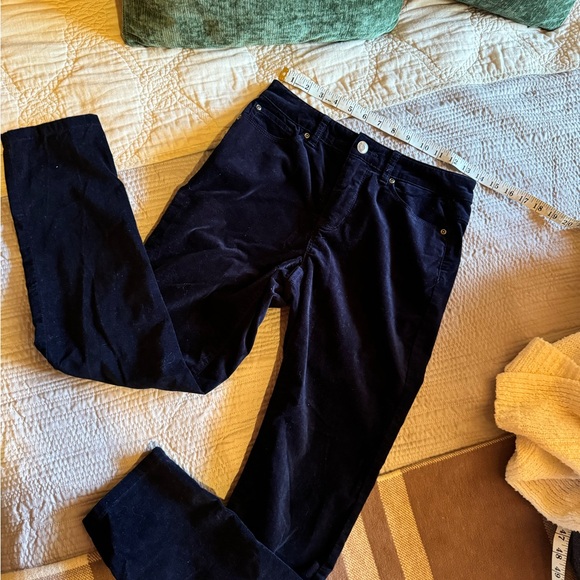 Pantalon velours marine taille 4 - Picture 2 of 4